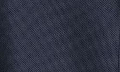 Burberry Cody Polo Shirt With Check Collar In Blue