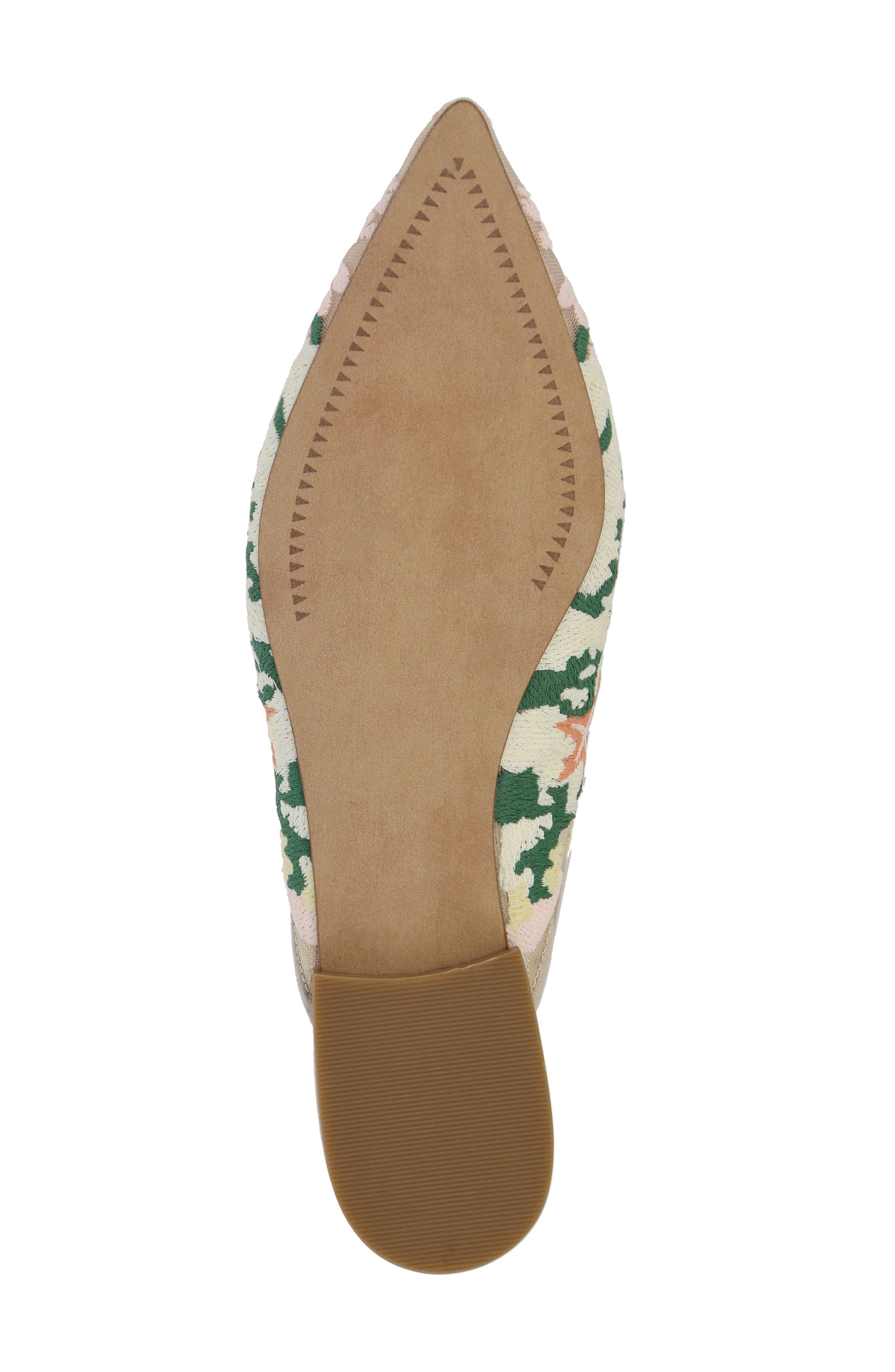 Aita Pointed Toe Mule, Alternate, color, NATURAL
