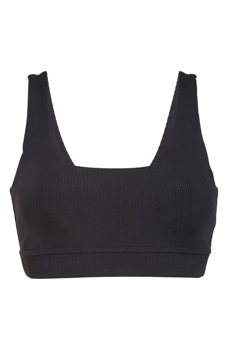Zella Live In Rib Sports Bra, Alternate, color, 