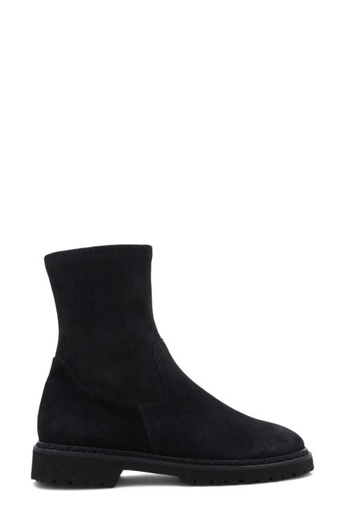Aquatalia Maryann Suede Bootie In Black