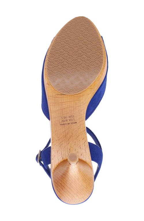 Nina Rock Sandal In Lapiz Blue