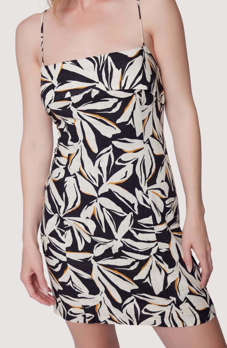 Lost + Wander Genevieve Print Minidress, Alternate, color, 
