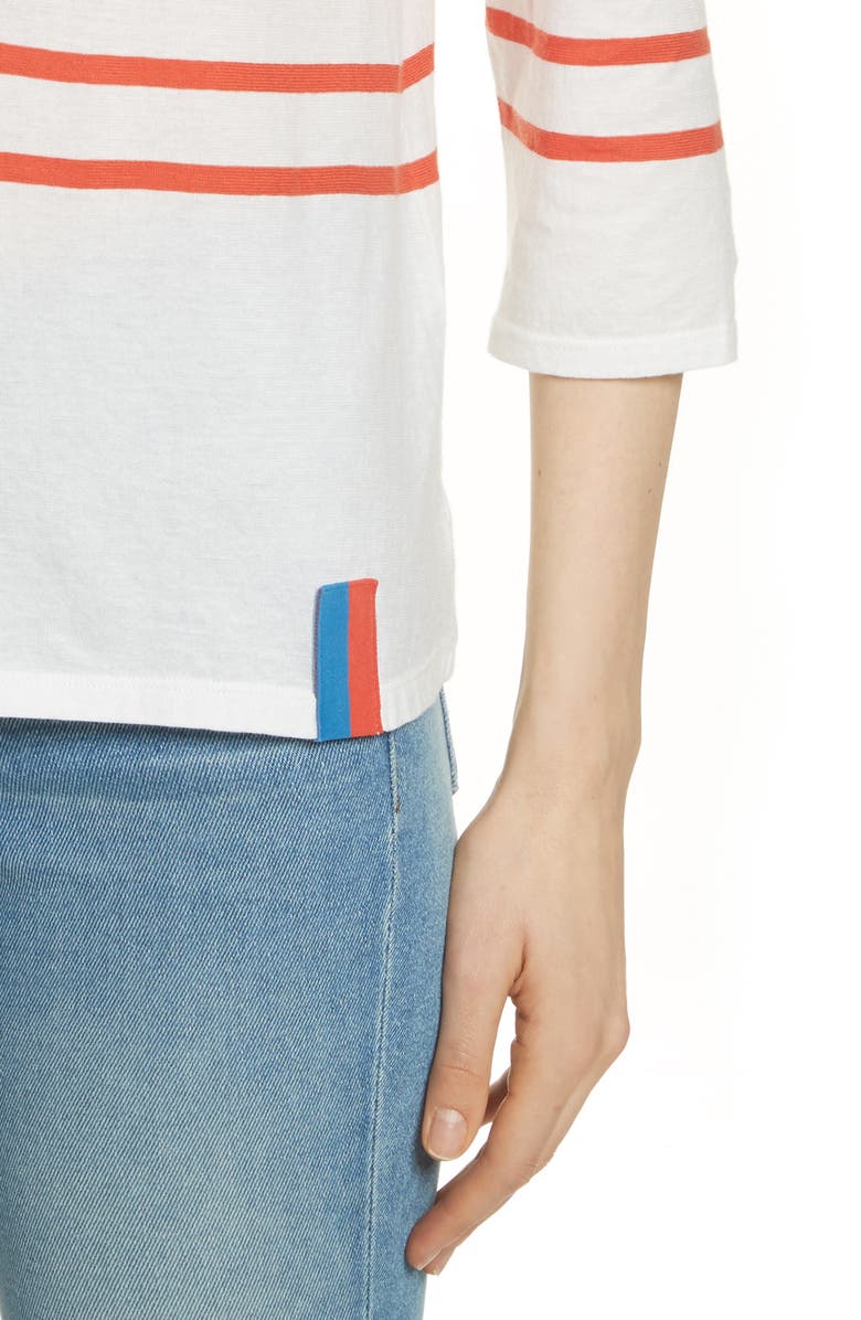 Kule The Malibu Stripe Tee, Alternate, color,