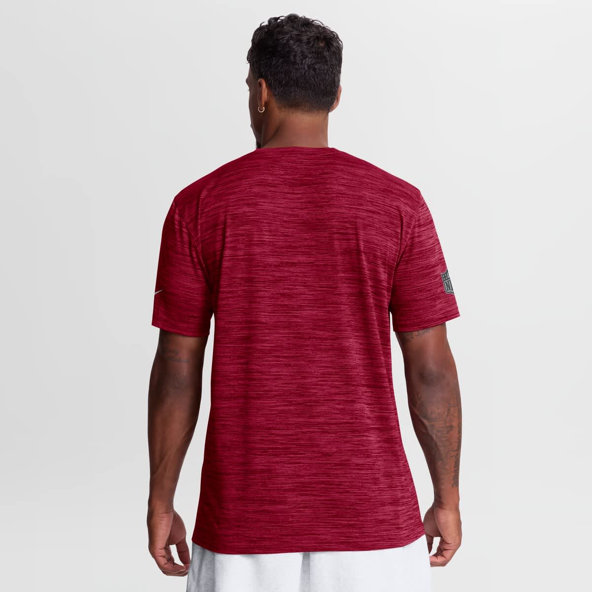 Men's Nike Burgundy Washington Commanders Sideline Double Covered Dri-FIT Velocity T-Shirt - image 2