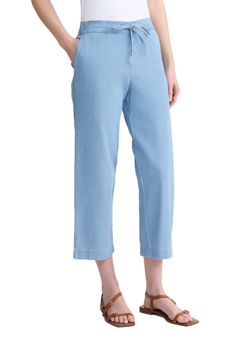Crop Straight Leg Pants, Alternate, color, PISCES WASH