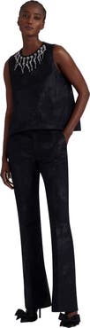 La DoubleJ Saturday Night Pants Sylph Jacquard Black