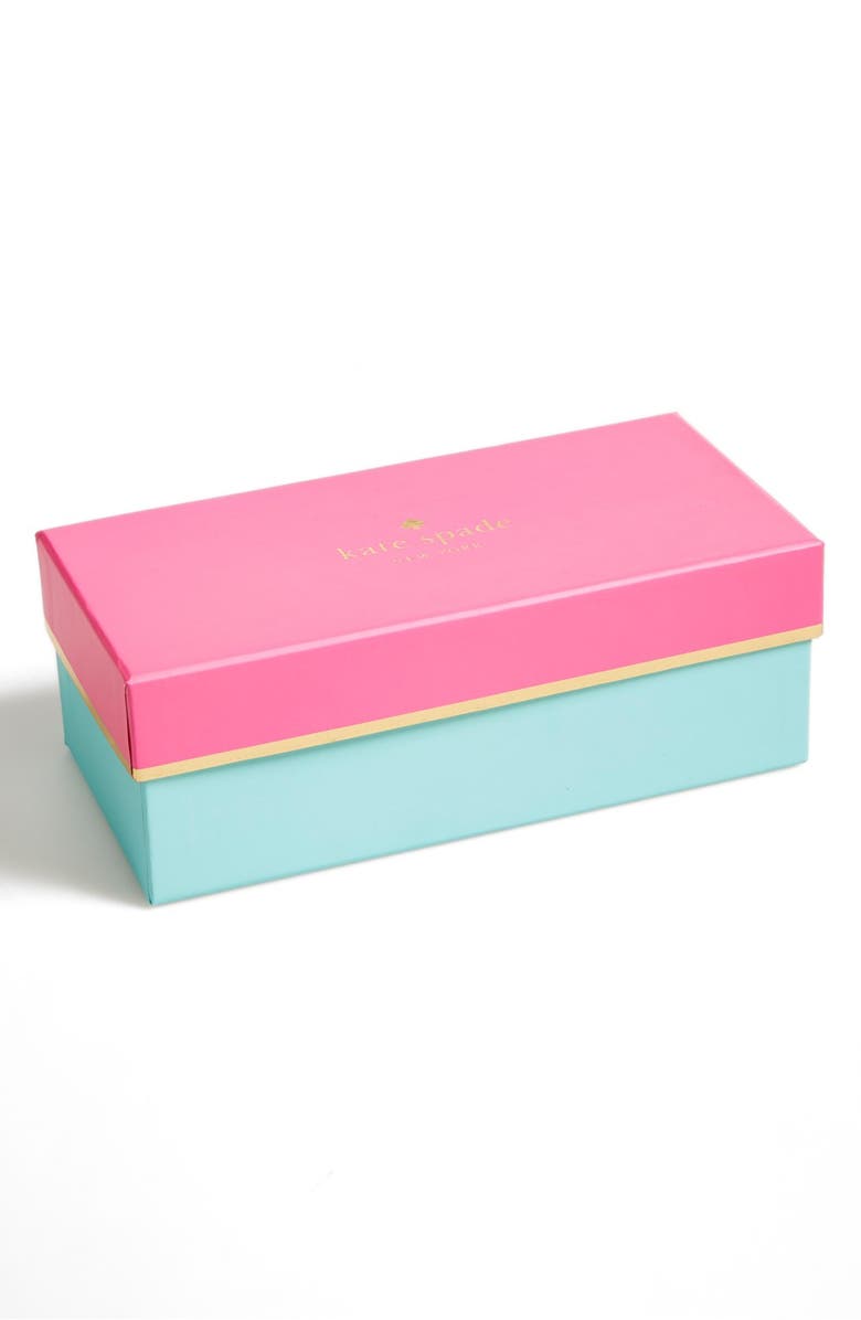 Kate Spade New York lulu 55mm rectangular sunglasses, Alternate, color, Havana