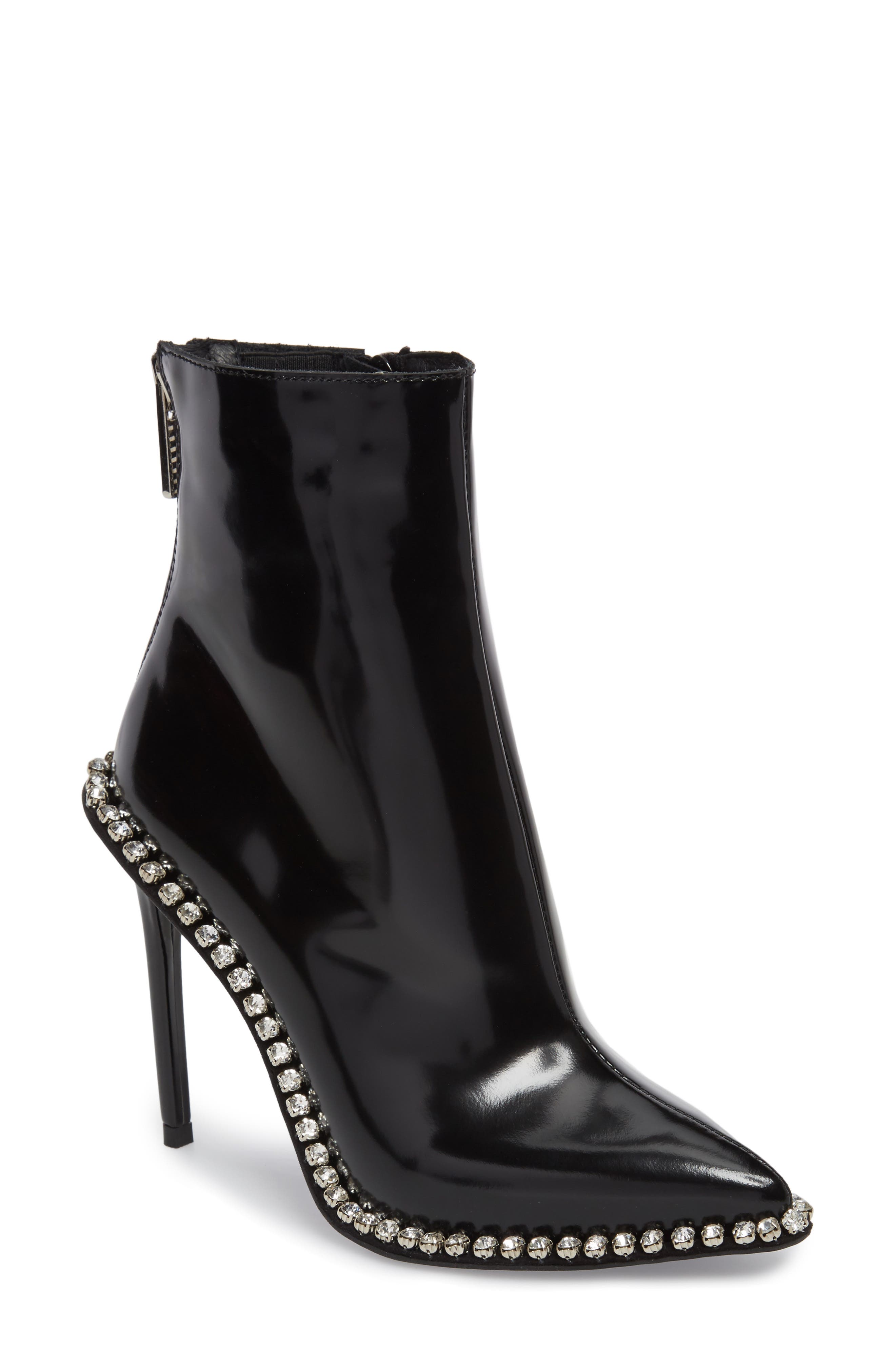 Temptation Bootie, Main, color, BLACK BOX GOLD