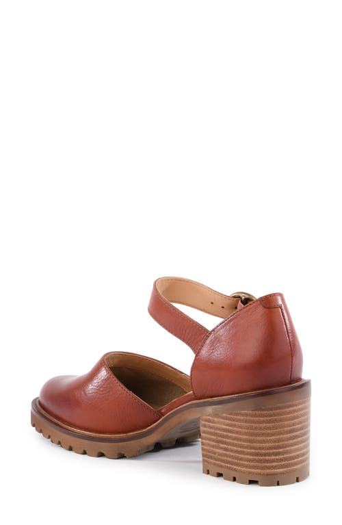 Seychelles Lock & Key Pump In Brown