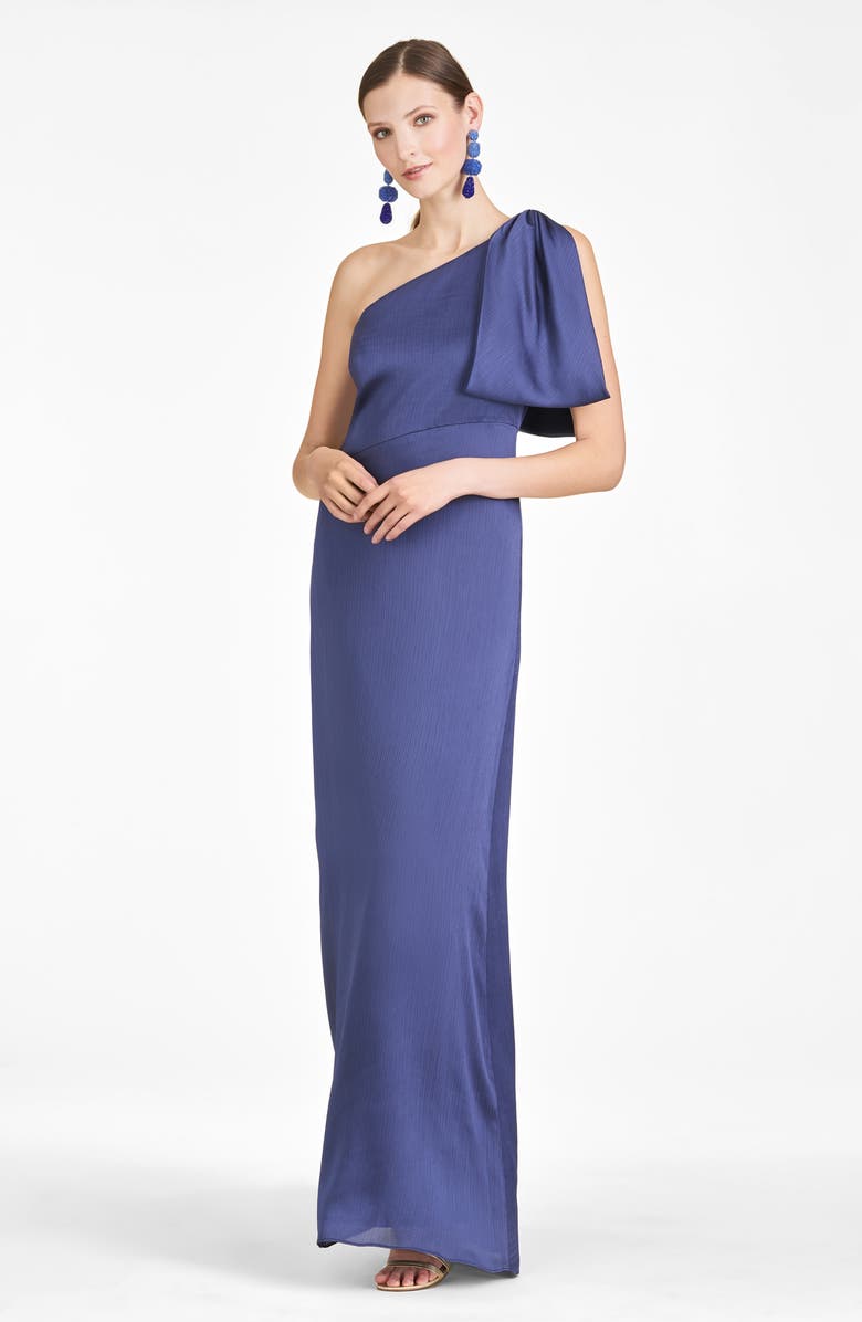 Sachin & Babi Chelsea One-Shoulder Gown, Alternate, color, 