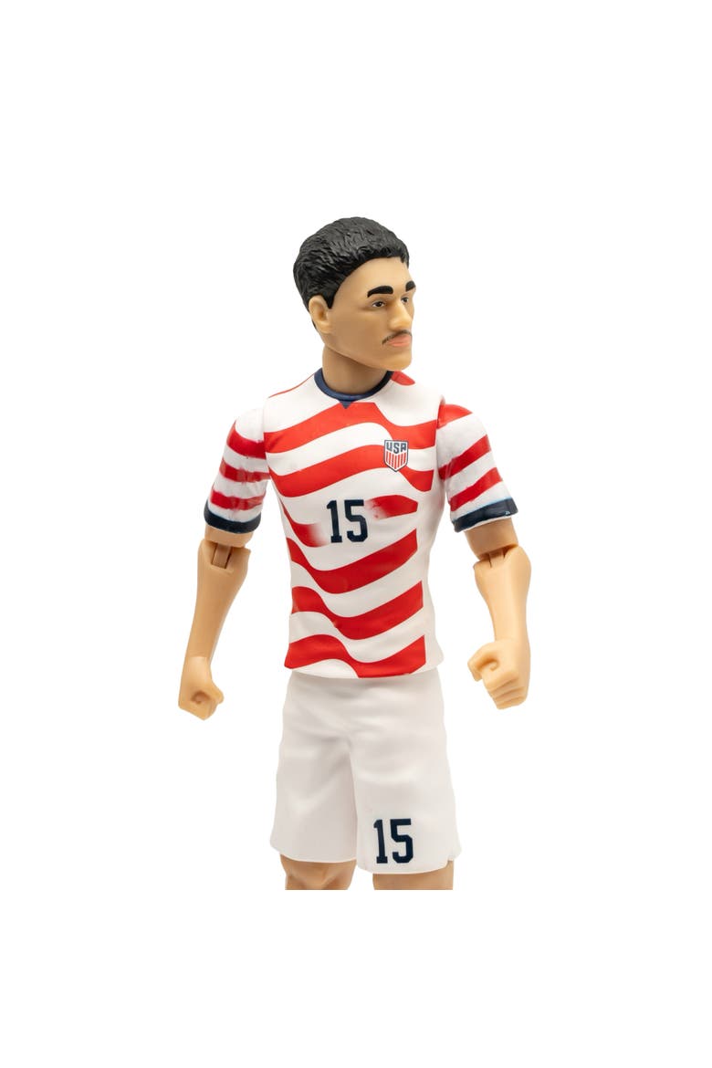 Sockers 2026 USMNT Johnny Cardoso 8" Collectible Soccer Action Figure, Alternate, color, Red