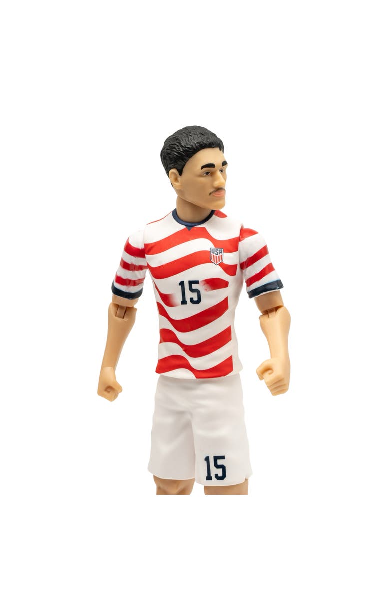 Banbo Toys Sockers 2026 USMNT Johnny Cardoso 8" Collectible Soccer Action Figure, Alternate, color, Red