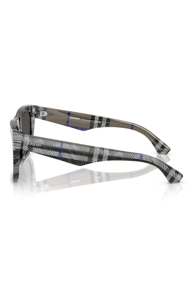 56mm Square Sunglasses, Alternate, color, GREY