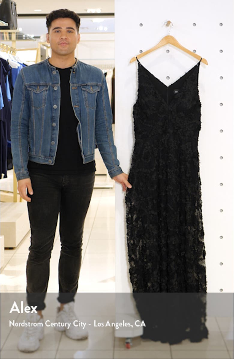 Xscape 3D Lace A-Line Gown, sales video thumbnail