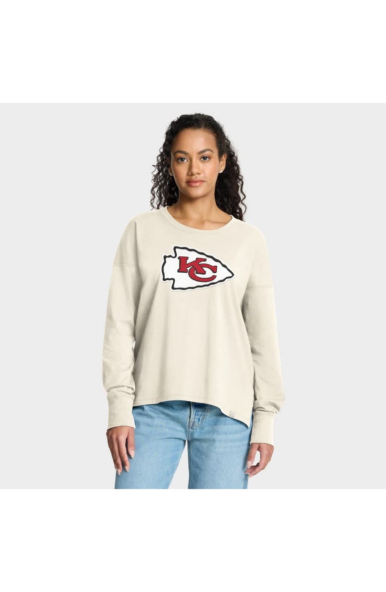 FANATICS Women's Fanatics Cream Kansas City Chiefs Dove Legacy Long Sleeve T-Shirt, Main, color, Cream
