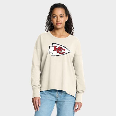 Women's Fanatics Cream Kansas City Chiefs Dove Legacy Long Sleeve T-Shirt