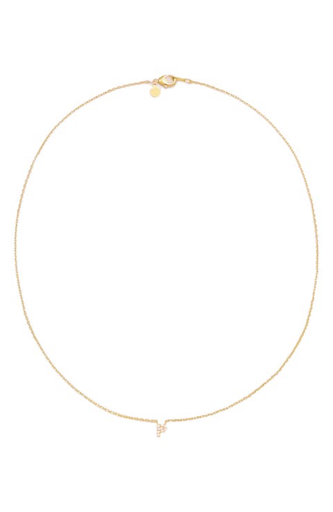 Call Me By Your Name Initial Pendant Necklace