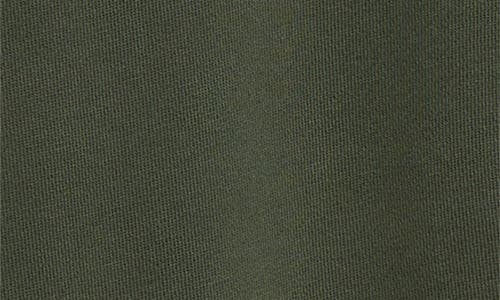 Jw Anderson Garment Dye Cotton Fleece V-neck Cardigan In Green