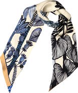 Elizabetta Tropical - Skinny Silk Scarf