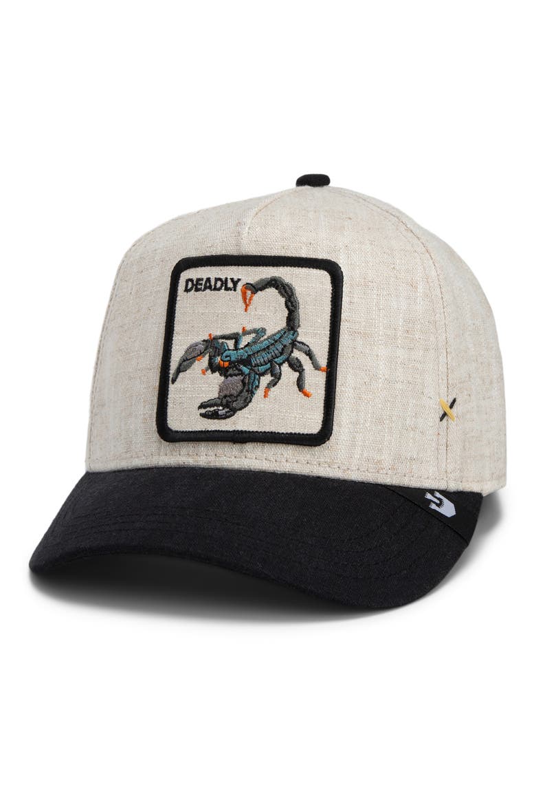 Lethal Twill Baseball Cap, Main, color, BLACK