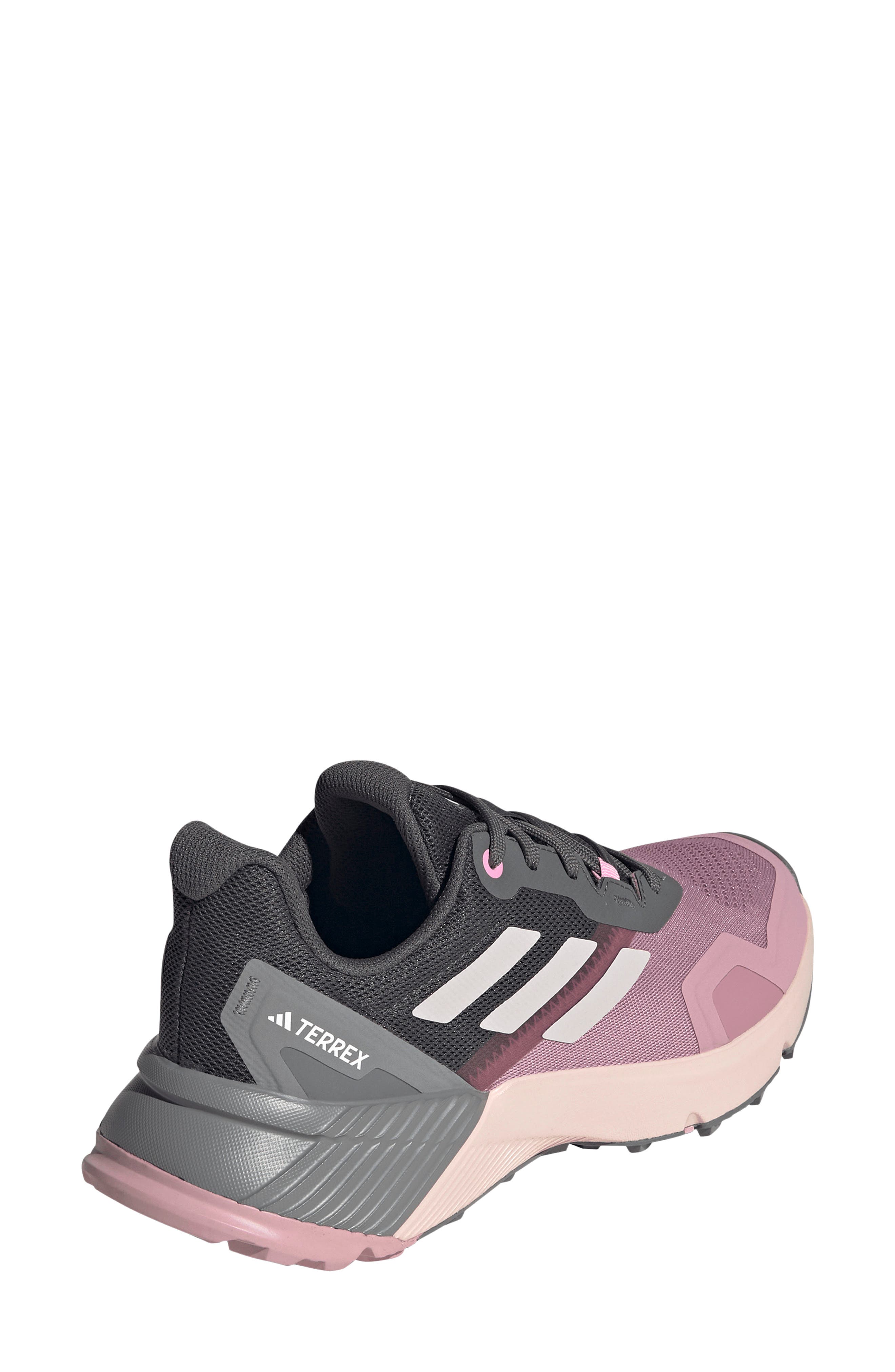 Terrex Soulstride Trail Running Shoe, Alternate, color, MAUVE/ GREY ONE/ GREY FIVE