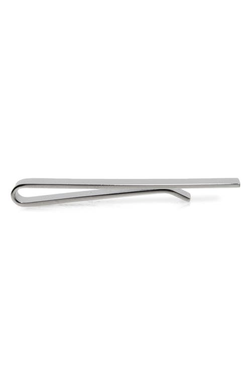 Cufflinks, Inc . Let's Play Hidden Message Tie Bar In Metallic