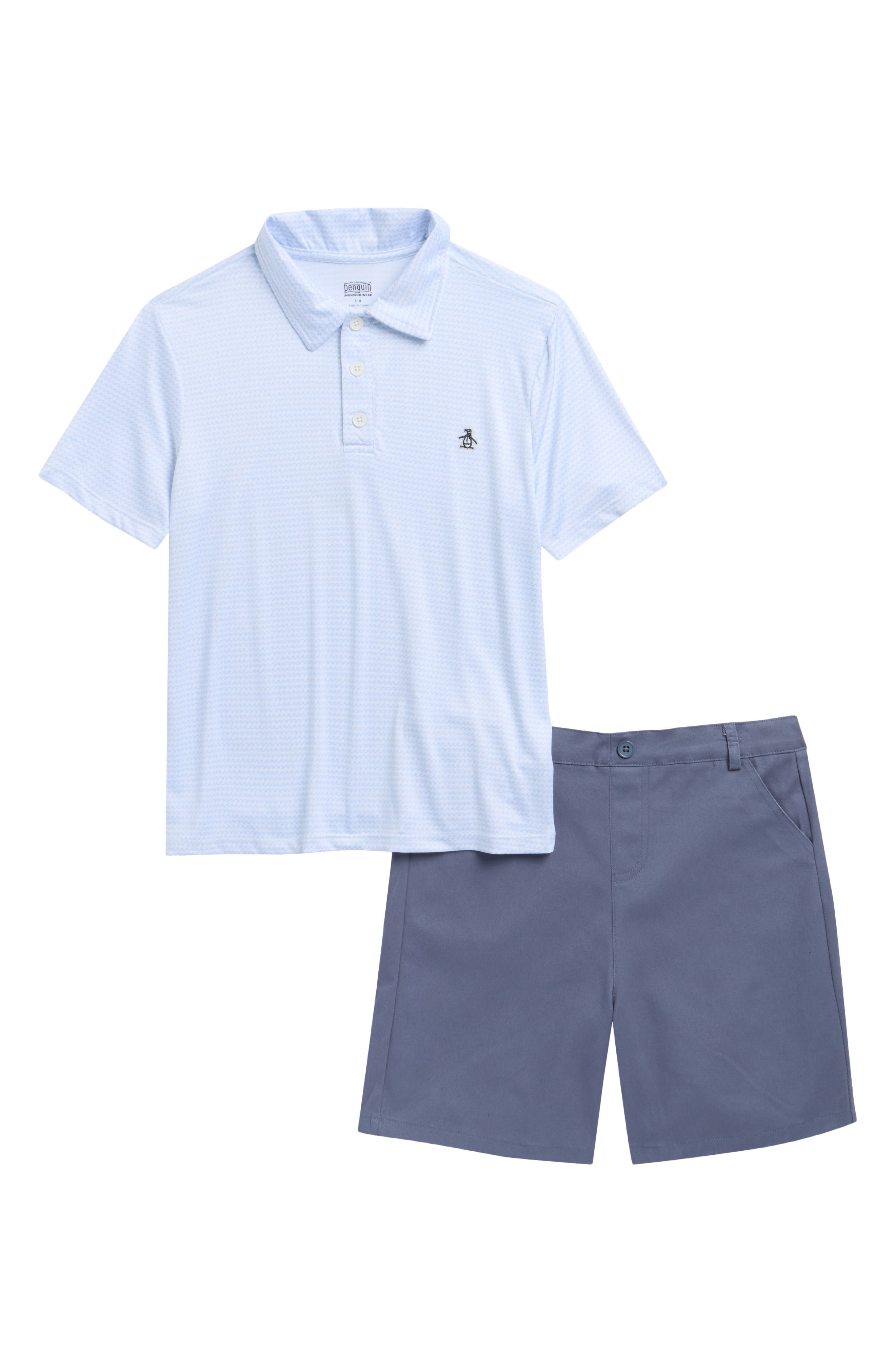 Kids' Polo & Shorts Set