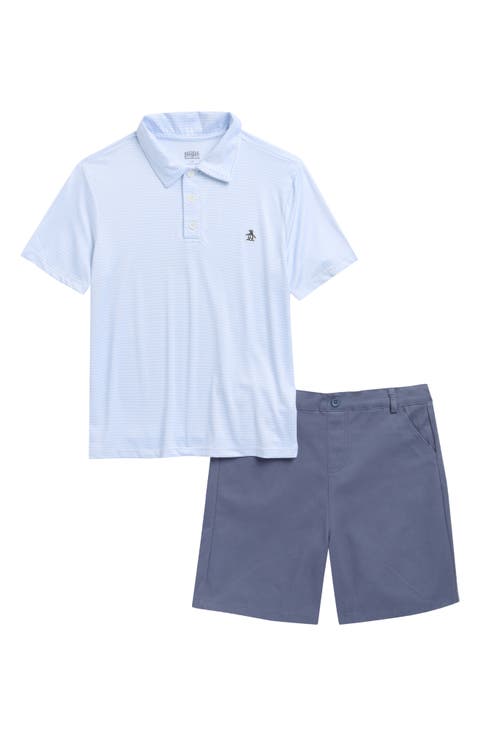Kids' Polo & Shorts Set (Big Kid)