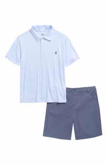Kids' Polo & Shorts Set