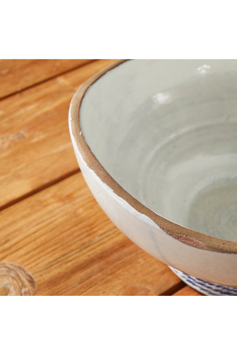 Sea Breeze Decorative Bowl, Alternate, color, White