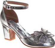 Badgley Mischka Collection Kids' Ankle Strap Pump