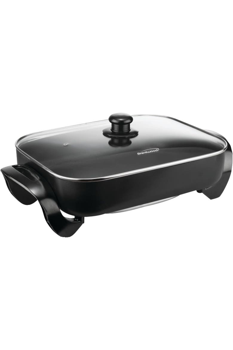 Electric Skillet, Main, color, Black