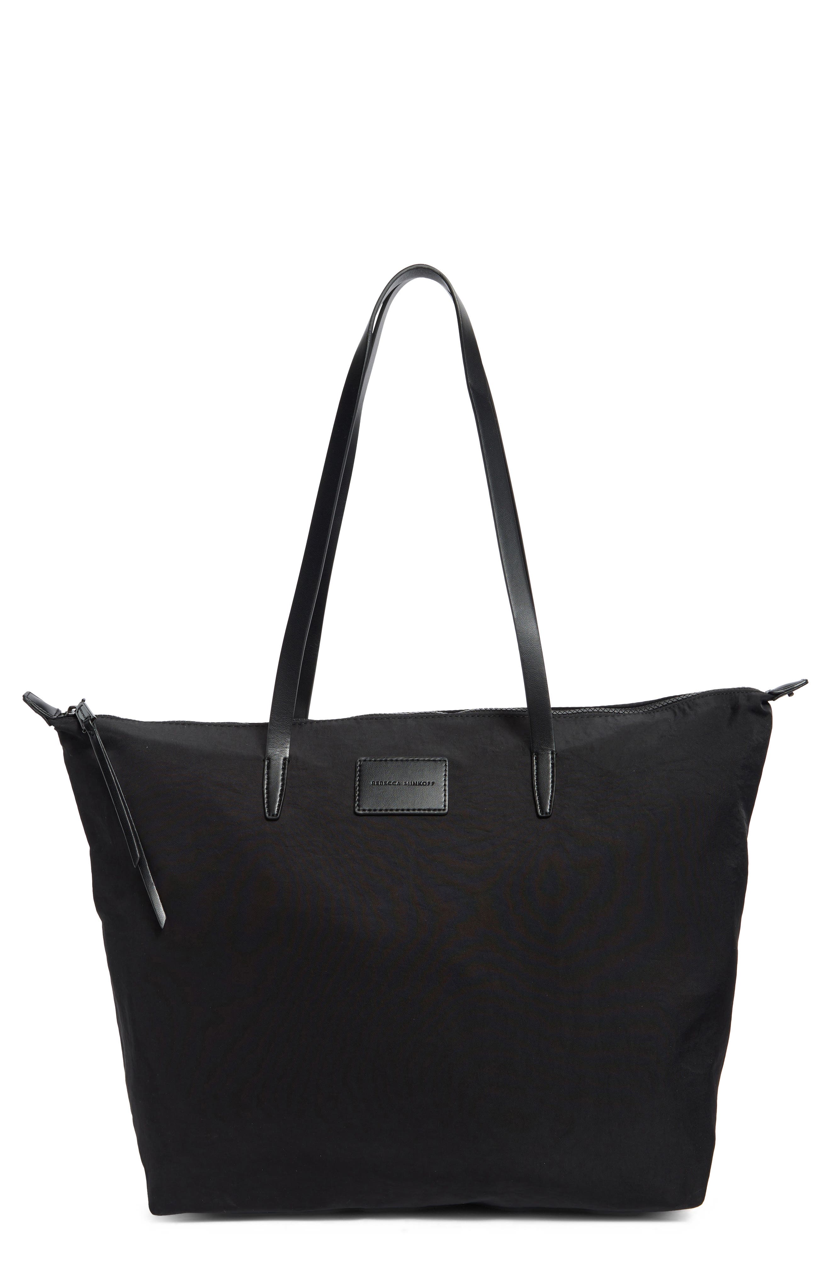 Rebecca Minkoff Nylon Tote Bag, Main, color, 