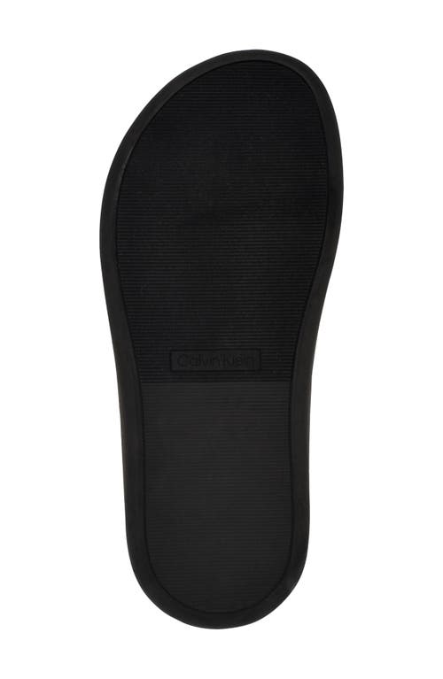 Calvin Klein Pacen Slide Sandal In Neutral