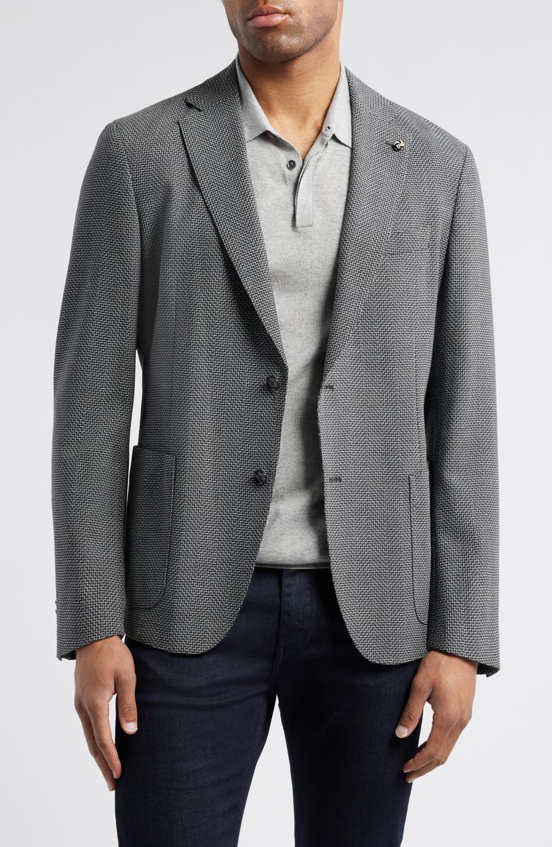 BOSS Hanry Sport Coat, Main, color, Dark Grey