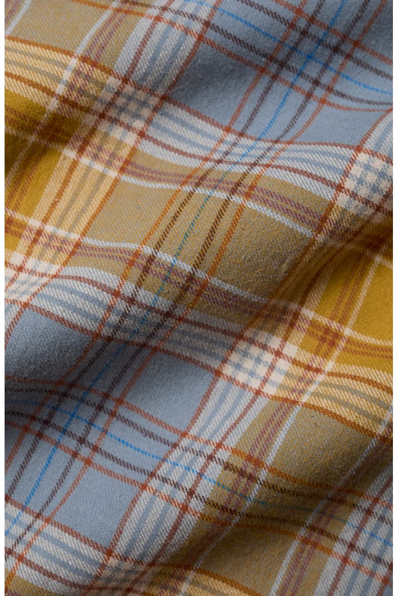 Fathomer Plaid Flannel Button-Up Shirt, Alternate, color, SUMMER ISLE PEAR