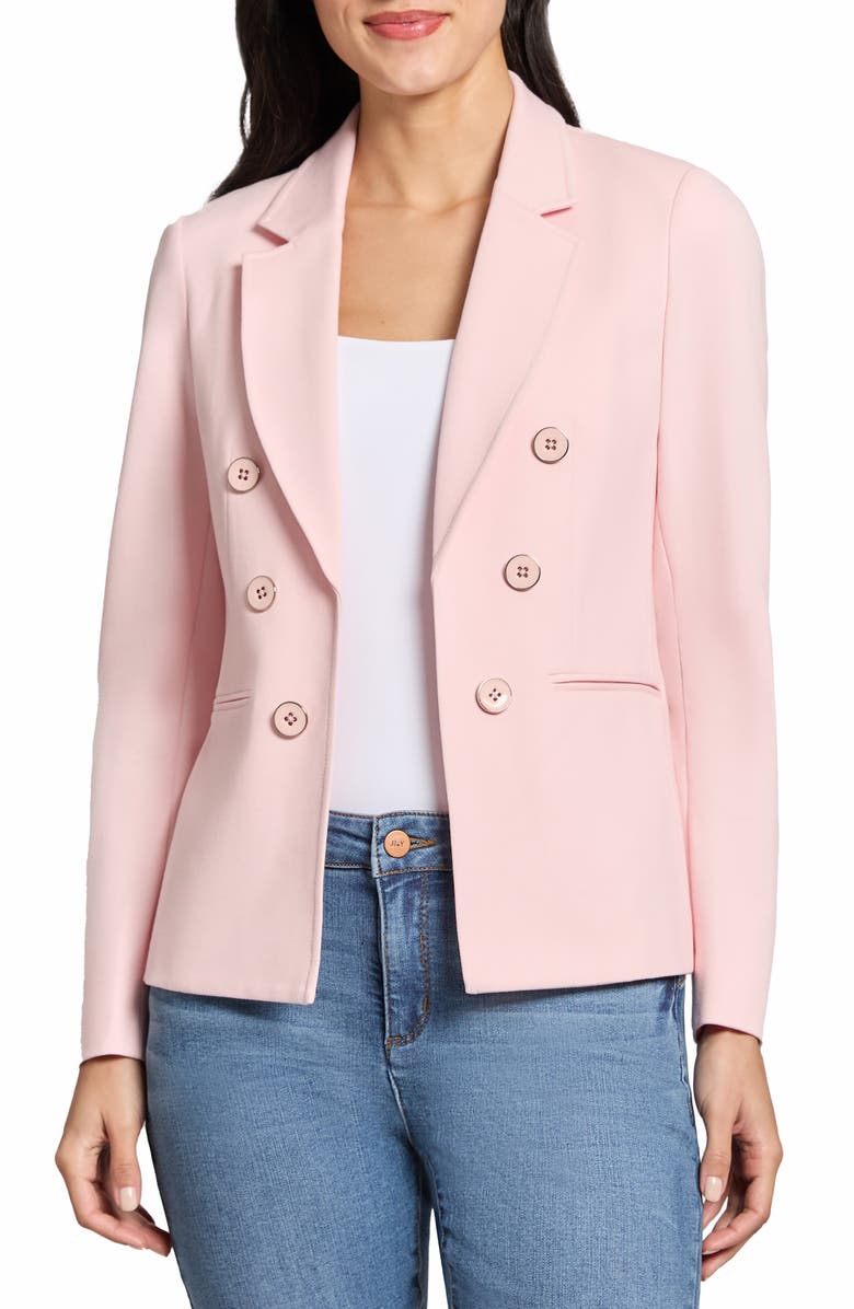 Jones New York Faux Double Breasted Blazer, Main, color, 