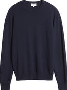 Lorenzo Uomo Merino Wool & Cashmere Crewneck Sweater