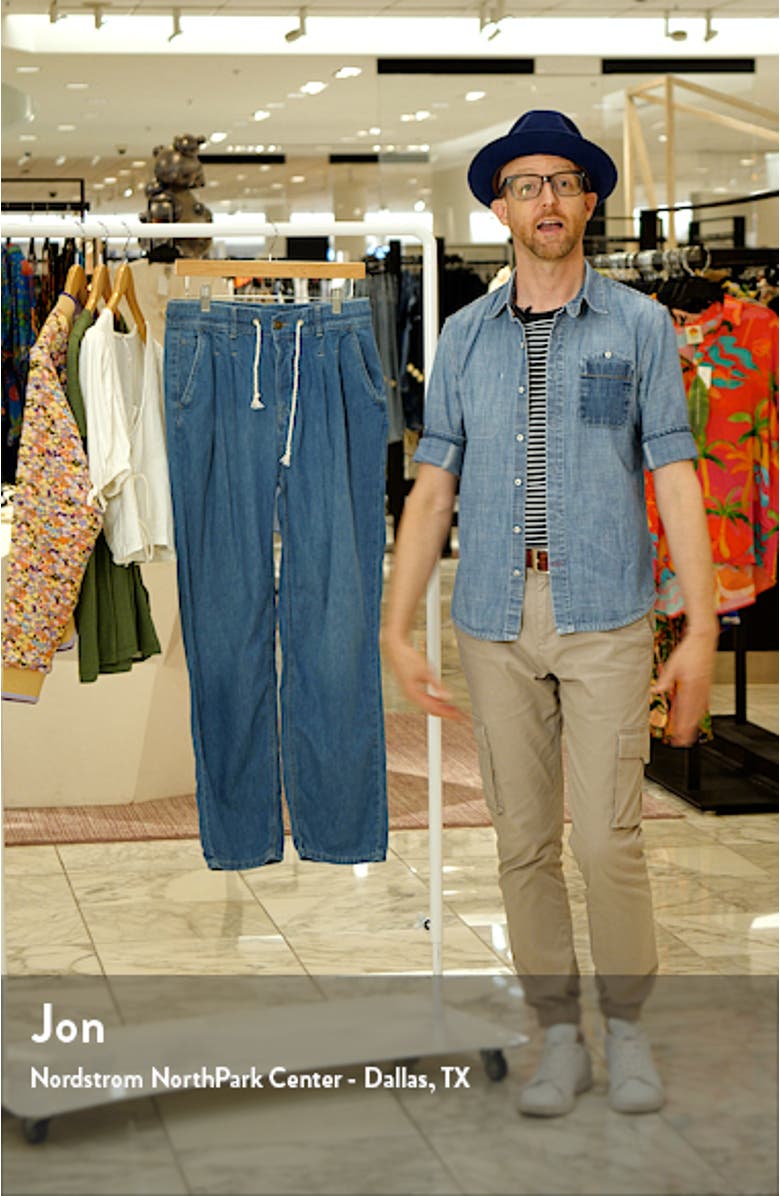 We the Free Luna Denim Tie Waist Pants, sales video thumbnail