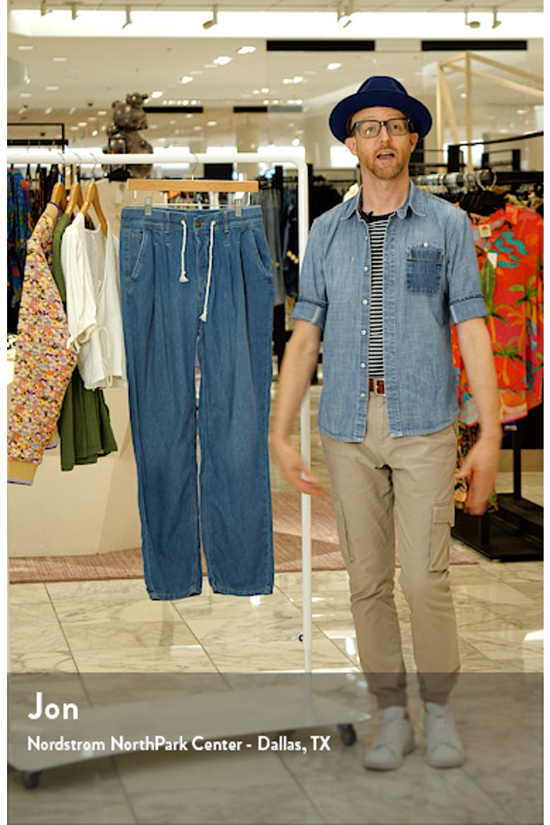 We the Free Luna Denim Tie Waist Pants video