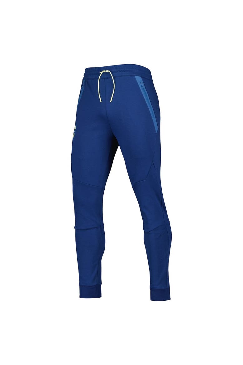 Men's adidas Navy Seattle Sounders FC 2023 Player Club Travel Pants, Alternate, color, Navy