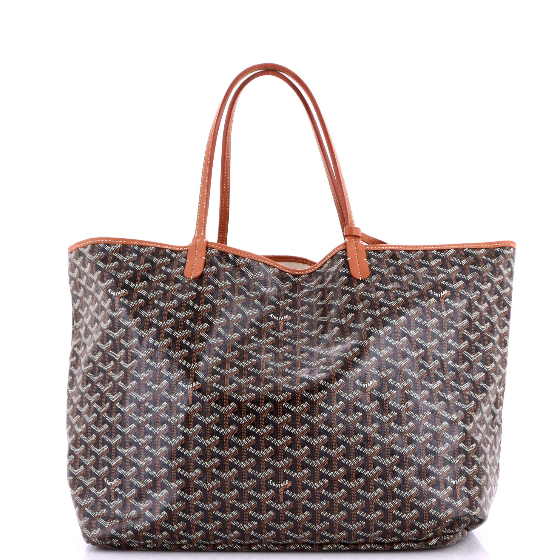 Saint Louis Tote Coated Canvas GM, Alternate, color, Brown
