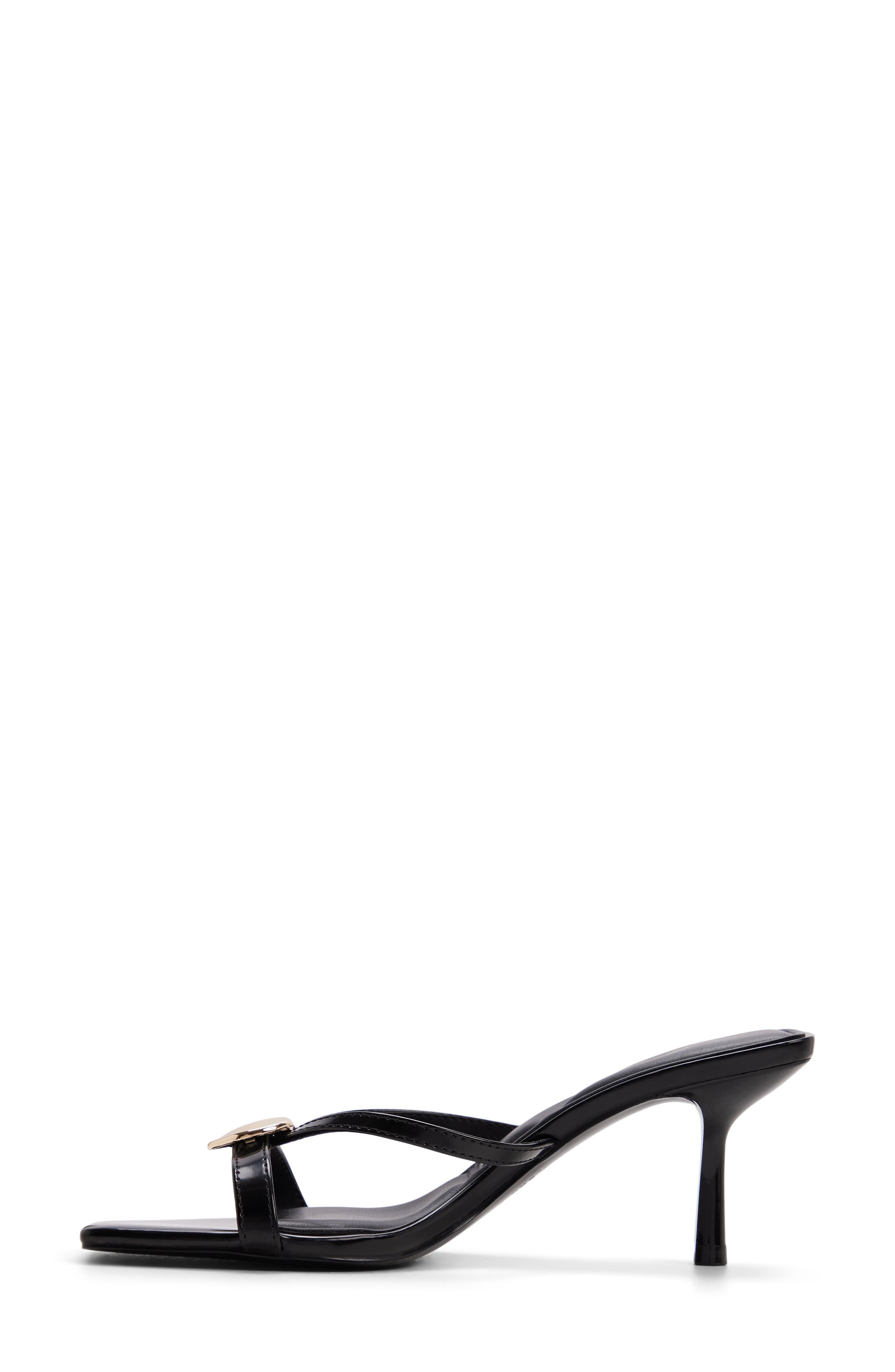 Berylyn Slide Sandal, Alternate, color, BLACK
