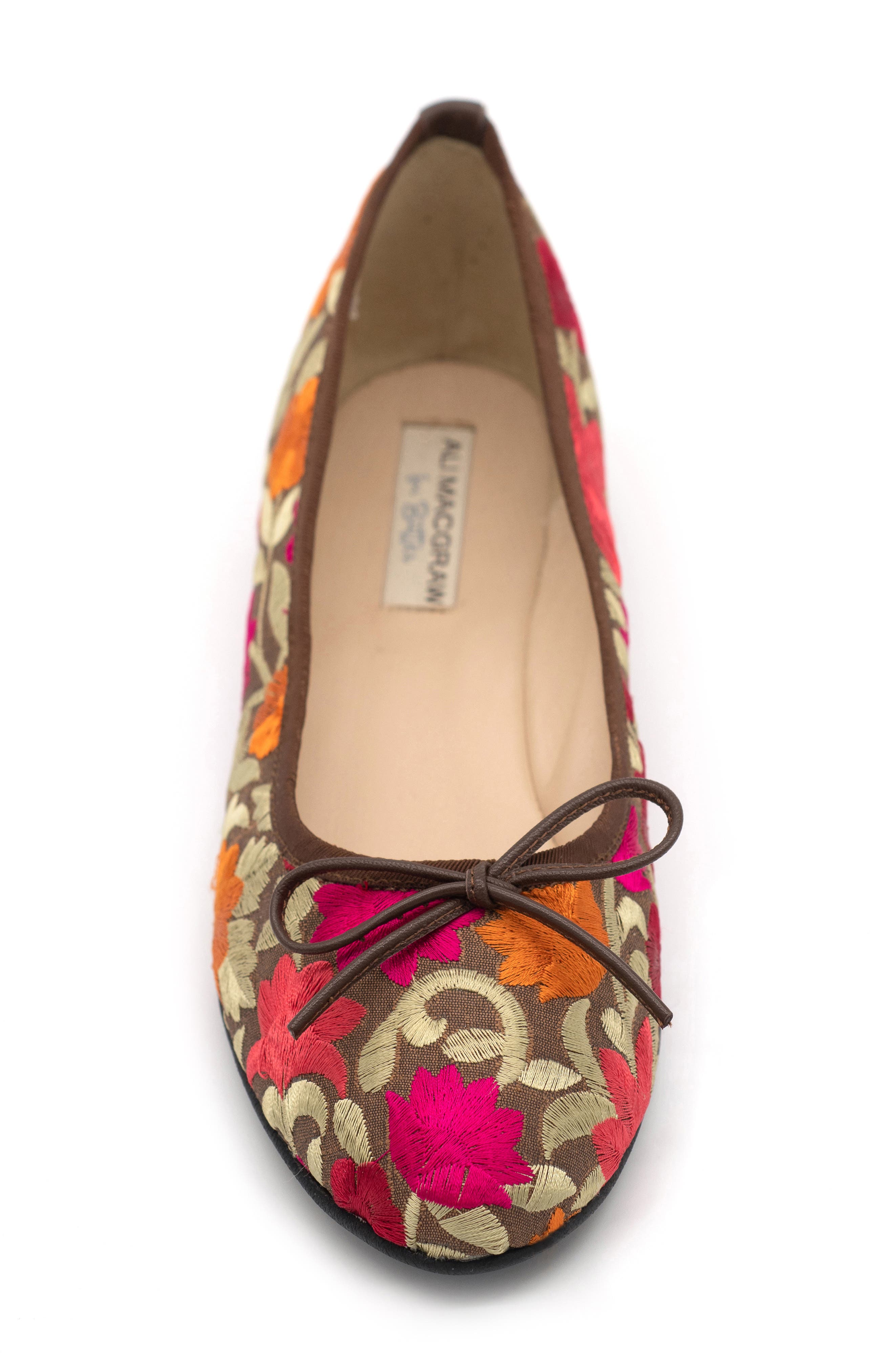 Butter Shoes Pavlova Embroidered Floral Ballet Flat, Alternate, color, 