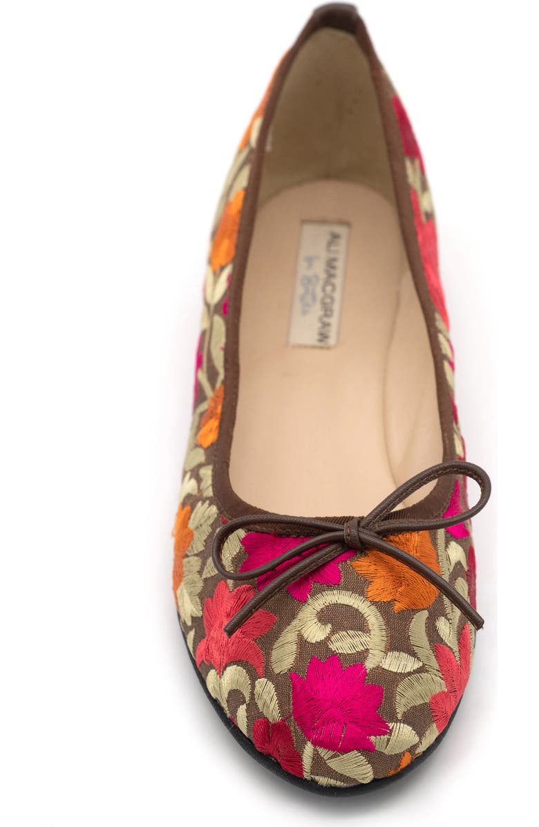 Butter Shoes Pavlova Embroidered Floral Ballet Flat, Alternate, color,