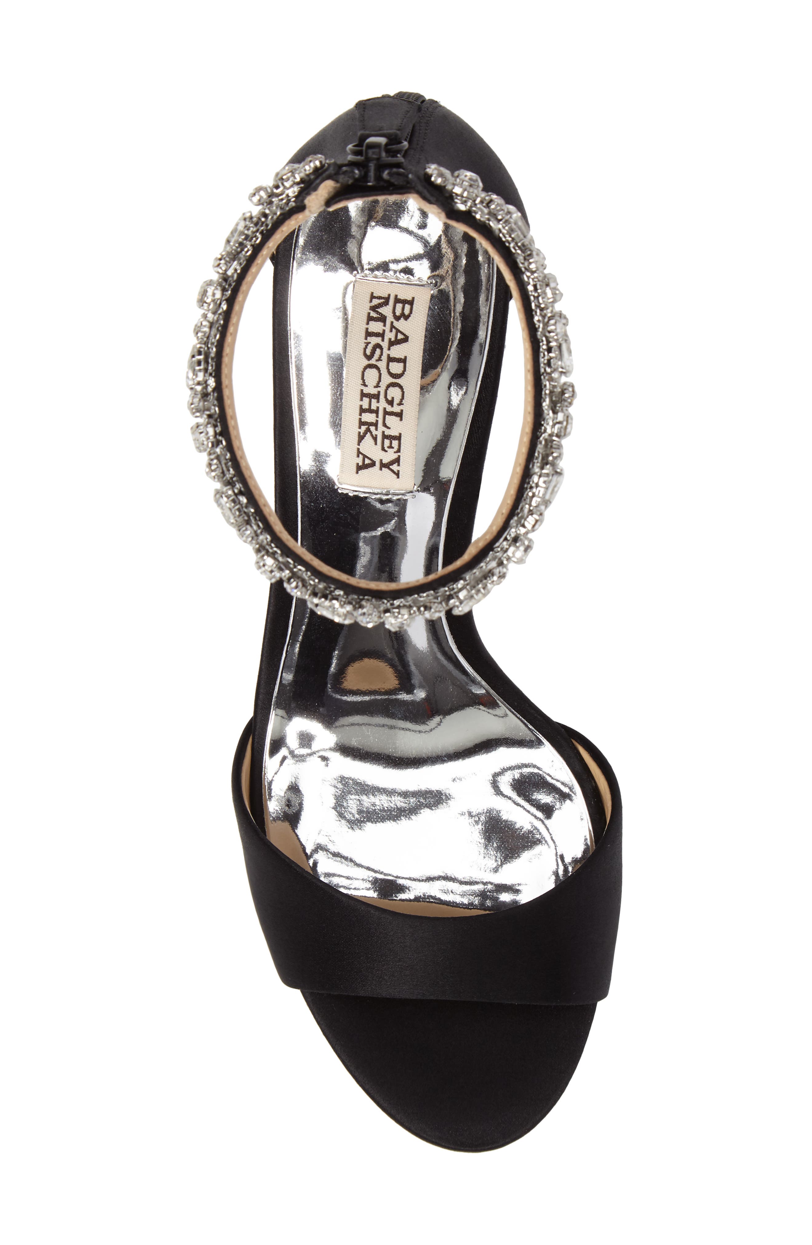 Badgley Mischka Collection Badgley Mischka Geranium Embellished Sandal, Alternate, color, 