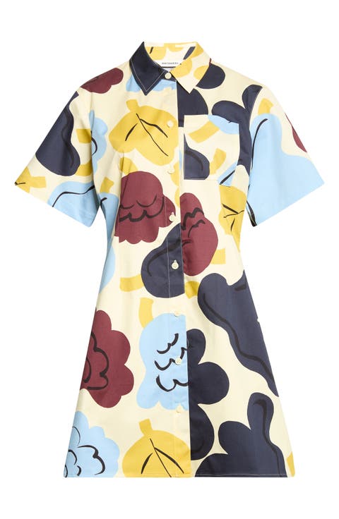 Seikkailu Print Shirtdress