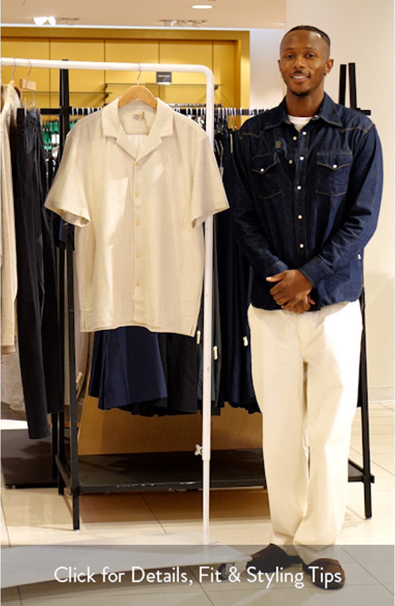 Oasis Button-Up Camp Shirt, sales video thumbnail