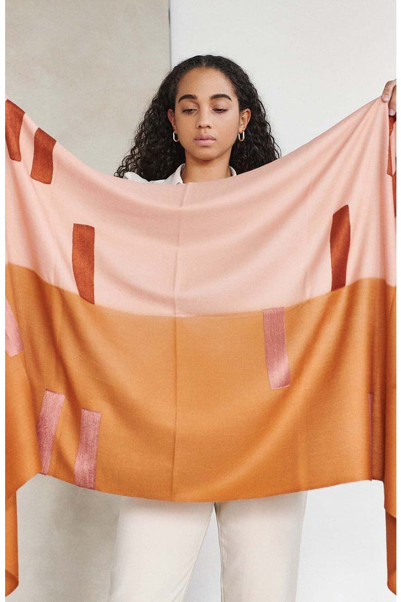 Soft Scarf, Alternate, color, Orange