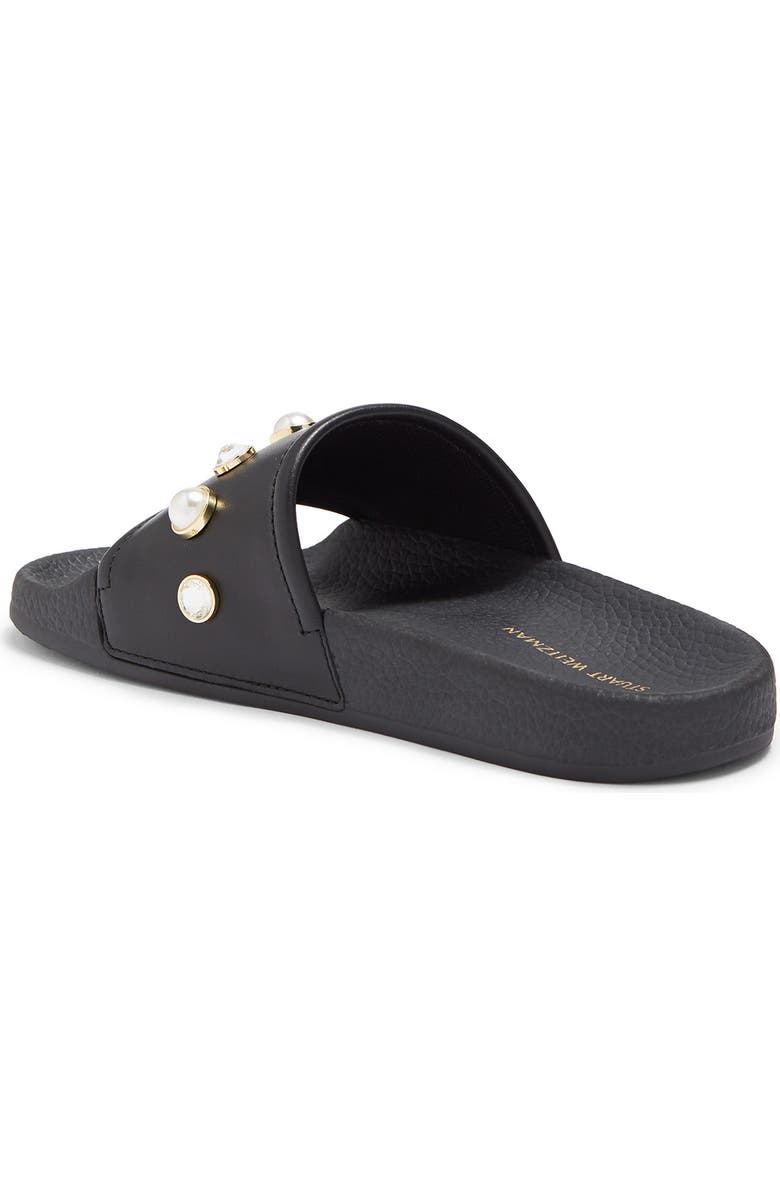 Stuart Weitzman Pearlshine Pool Slide Sandal, Alternate, color,